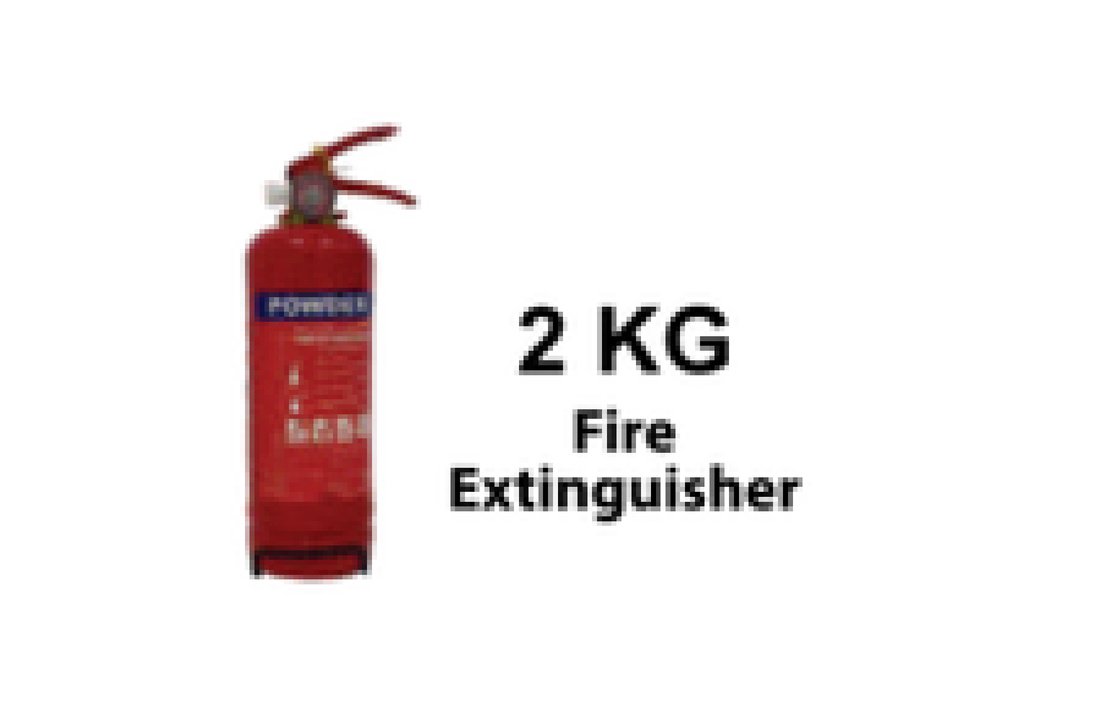 2KG Dry Powder Fire Extinguisher