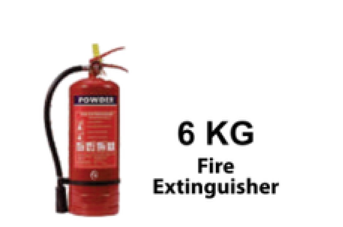 6KG Dry Powder Fire Extinguisher
